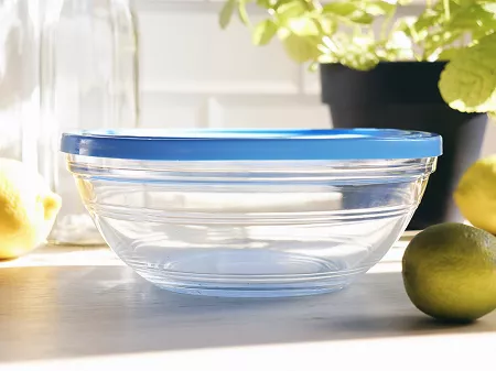 Pojemnik szklany okrągły / salaterka 1590 ml Duralex - Freshbox 11.DX.FRO.40198