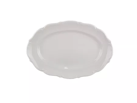 Półmisek owalny 33 cm Chodzież - Maria Teresa C000 BIAŁA