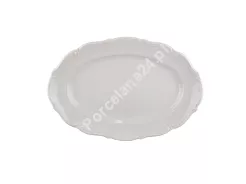Półmisek owalny 33 cm Chodzież - Maria Teresa C000 BIAŁA