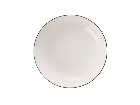 Talerz głęboki 20 cm Bogucice - Base Black 1227
