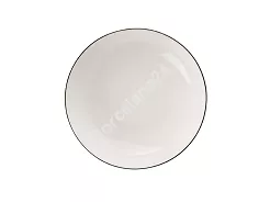 Talerz głęboki 20 cm Bogucice - Base Black 1227