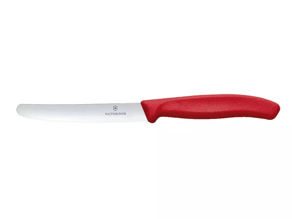 Nóż do pomidorów 11 cm Victorinox - Swiss Classic Malinowy V.SC.T.6.7834.C1 Nóż do pomidorów 11 cm Victorinox - Swiss Classic Malinowy V.SC.T.6.7834.C1