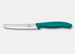 Nóż do pomidorów 11 cm Victorinox - Swiss Classic Zielony V.SC.T.6.7834.C1