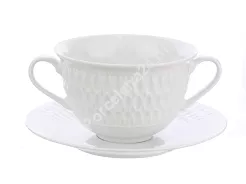 Bulionówka ze spodkiem 0,35 L / 15,7 cm Ćmielów - Sofia 0001