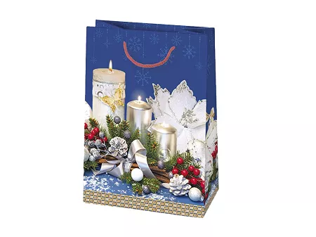 Torba prezentowa 29x40 cm Polmak- Gwiazdka stroik 55.T9-GW-43
