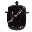 Beczka hermetyczna z kamionki 3,0 L Bella Fiore - Czarna 1TR.BECZ.41630