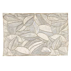 Podkładka / mata pod talerz 30 x 45 cm Altom Design - Liście Złota 07.MAT.0170