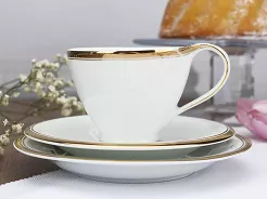 Zestaw do herbaty na 6 osób (18 el.) Bogucice - Cleopatra Gold Plus 1175