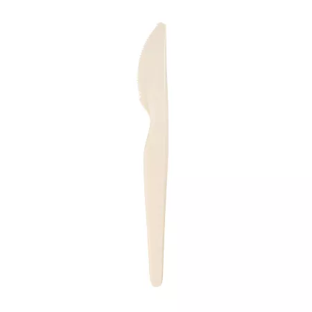 Nóż stołowy biodegradowalny z Mater-Bi 17 cm - Opakowanie 100 szt. - EM.MB.NS-OP Nóż stołowy biodegradowalny z Mater-Bi 17 cm - Opakowanie 100 szt. - EM.MB.NS-OP