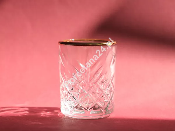 Komplet kieliszków 60 ml do wódki (4 szt.) Pasabahce - Timeless gold 1D.TIMG.722261 Komplet kieliszków 60 ml do wódki (4 szt.) Pasabahce - Timeless gold 1D.TIMG.722261