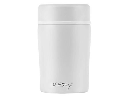 Termos obiadowy 500 ml Vialli Design - Fuori Biały 1K.FUO.7718