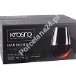 Kpl. szklanek do wina czerwonego / drinków 580 ml (6 szt) Krosno - Harmony 6376