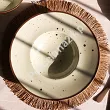 Talerz do pasty 29 cm Bogucice - Alumina Cottage Green Tea 1220