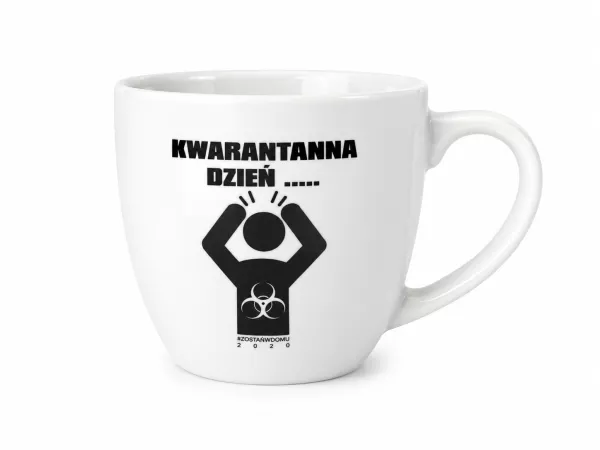 Kubek 0,3l - Kwarantanna dzień ... 	31.K2020.K4 Kubek 0,3l - Kwarantanna dzień ... 	31.K2020.K4