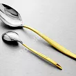 Komplet sztućców 65 cz. na 12 osób Hisar - Mercury Gold (4.0/3.0mm) złocone