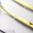 Komplet sztućców 65 cz. na 12 osób Hisar - Mercury Gold (4.0/3.0mm) złocone