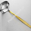 Komplet sztućców 65 cz. na 12 osób Hisar - Mercury Gold (4.0/3.0mm) złocone