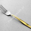Komplet sztućców 65 cz. na 12 osób Hisar - Mercury Gold (4.0/3.0mm) złocone