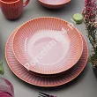 Komplet talerzy na 4 osoby (12 el.) Lubiana - Stoneware Blush