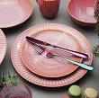 Komplet talerzy na 4 osoby (12 el.) Lubiana - Stoneware Blush
