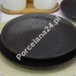 Komplet talerzy na 6 osób (18 el.) Kera Ceramika - Still Cristall Hematyt