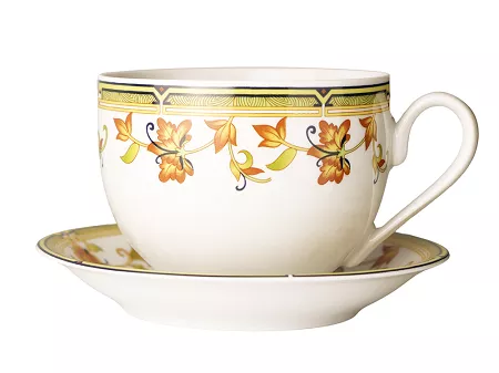 Filiżanka ze spodkiem 0,33 L / 15 cm  Bogucice - Jesień / Autumn 156