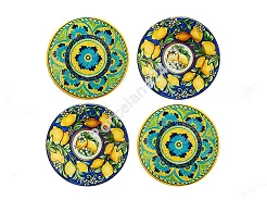 Kpl. podkładek ceramicznych 10,8 cm (4 szt.) Hanipol - Mix kolorów 33.008-2001