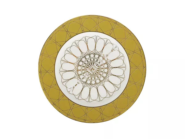 Talerz deserowy 19 cm Ćmielów - Jenny Solaris Gold Talerz deserowy 19 cm Ćmielów - Jenny Solaris Gold