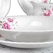 Serwis obiadowy na 12 osób (44 el) Chodzież - Iwona B444 BW ROZALIA