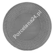 Serwis obiadowy na 12 osób (44el) Ćmielów - Sofia Biało / Szara