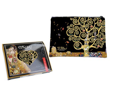 Kosmetyczka 22 x 16,5 cm Carmani - Gustav Klimt Drzewo życia 33.021-4803