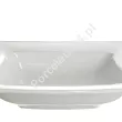 Talerz głeboki 21 cm Lubiana - Victoria biała (nr 2719)