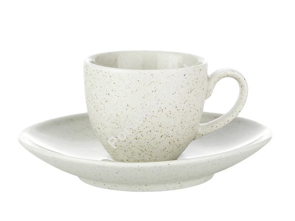 Filiżanka ze spodkiem 0,09 L / 13 cm  Bogucice - Alumina Granite Cool White 1128 Filiżanka ze spodkiem 0,09 L / 13 cm  Bogucice - Alumina Granite Cool White 1128