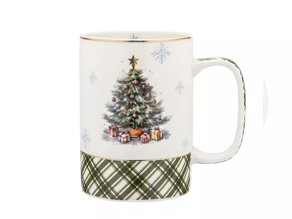 Kubek 0,38 L Altom Design - Świąteczne Drzewko 07.CHR.2824 Kubek 0,38 L Altom Design - Świąteczne Drzewko 07.CHR.2824