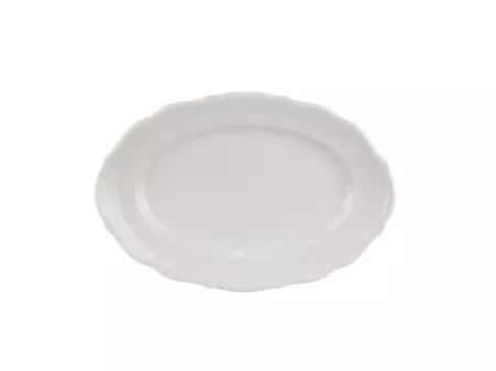 Półmisek owalny 28 cm Chodzież - Maria Teresa C000 BIAŁA
