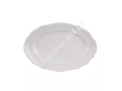 Półmisek owalny 28 cm Chodzież - Maria Teresa C000 BIAŁA