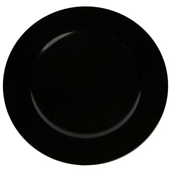 Podkładka pod talerz 33 cm Altom Design - Czarna 07.PODK.8925