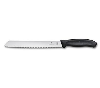 Nóż do chleba 21 cm Victorinox - Swiss Classic Black V.SC.B.6.8633.21B