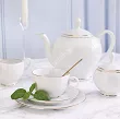 Garnitur do herbaty na 12 osób (39 el.) Bogucice - Lolita Gold 1162