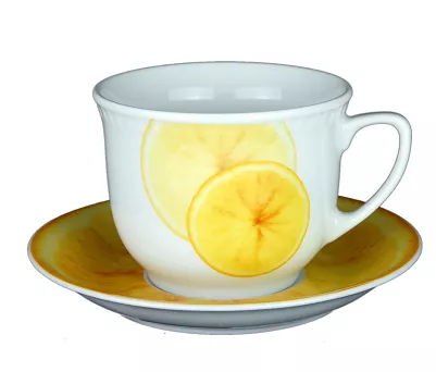 Filiżanka ze spodkiem 0,3 L / 16 cm Lubiana - Wiedeń dek. 4094