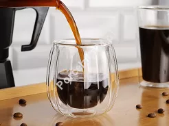 Kpl. 2 szklanek termicznych z podwójną ścianką 250 ml Vialli Design - Tulip 1K.TUL.8982