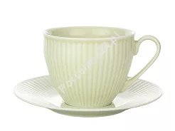 Filiżanka ze spodkiem 0,32 l / 15 cm Chodzież - Dalia GL04 Wanilia