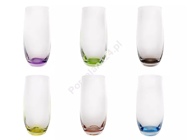 Kpl. szklanek long 350ml (6szt) Bohemia - RAINBOW 4SB.RA.793005 Kpl. szklanek long 350ml (6szt) Bohemia - RAINBOW 4SB.RA.793005