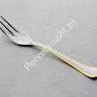 Komplet 6 widelczyków do ciasta 15 cm Pintinox 1929 - Sirio (2.5 mm) złocony GIFT BOX
