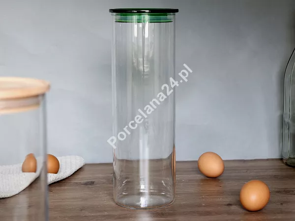 Pojemnik szklany 96x290 SIMAX - Zielony 4S.5132/D-Z Pojemnik szklany 96x290 SIMAX - Zielony 4S.5132/D-Z