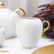Garnitur do kawy na 12 osób (39 el.) Porcel - Premium Gold