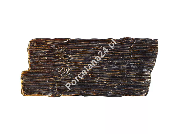 Talerz prostokątny 20 x 9 cm Kera Ceramika - Moku Cristall Hematyt Talerz prostokątny 20 x 9 cm Kera Ceramika - Moku Cristall Hematyt