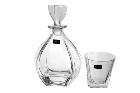 Kpl. szklanek do whisky 0,26 L (6szt) + karafka 0,7L (1szt) Bohemia - LAGUNA 4SB.LA.712073