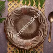 Talerz płytki 29 cm Chic - Floret Brozne