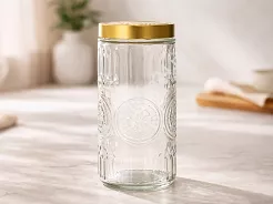 Pojemnik szklany okrągły 22 cm Altom Design - Daisy 07.POJ.8529